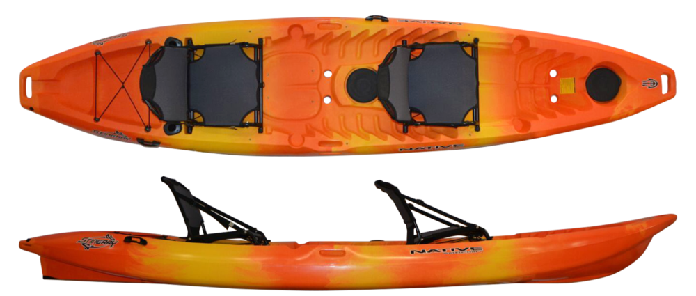 Native Stingray 13.5 Tandem Kayaks/Canoes 2 Native Stingray 13.5 Tandem Kayaks/Canoes